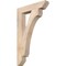 Ekena Millwork Legacy Slat Smooth Bracket, Douglas Fir, 3 1/2"W x 20"D x 32"H BKT04X20X32LEC06SDF - alternate 1